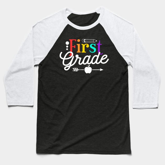 First Grade Baseball T-Shirt by Cooldruck